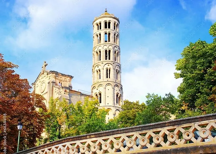 Avec Terrasse Et Parking En Centre D'uzes Διαμέρισμα Uzès